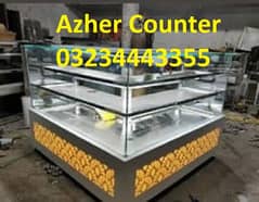 Heat Counter, Glass Counter, Chilled Counter, Bakery Counters.