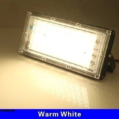 Flood Light yellow,Warm,3800LM Waterproof IP65 For Outdoor AC 220 50w 3