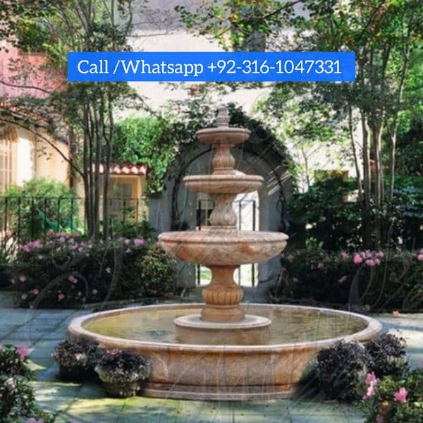 garden fountain | indoor outdoor water features fountains 4