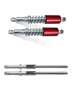 Front and rear shock absorber