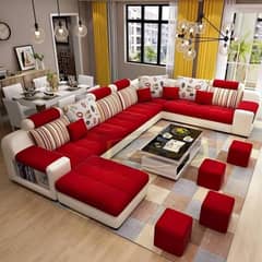 TV loan sofa set l shaped