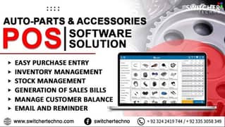 POS Software for Auto Parts Shop Billing Software, Retail POS Software