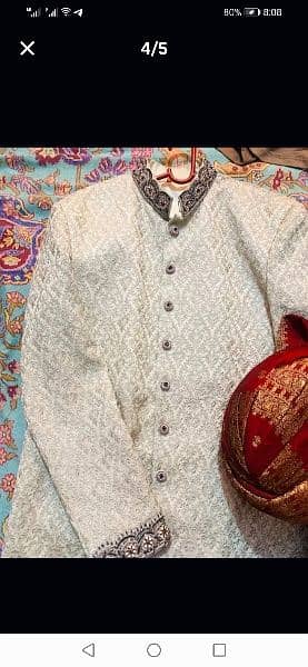 Designer Made Sherwani for Sale with Inner 0