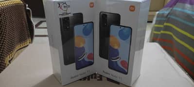 Redmi note 11 6/128 seal pack with official warranty