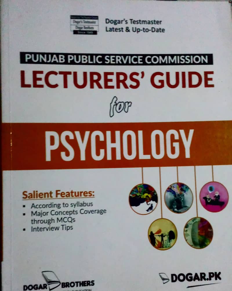 PPSC lectures guide for psychology 1