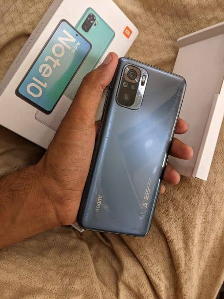 redmi note 10 in box accessories