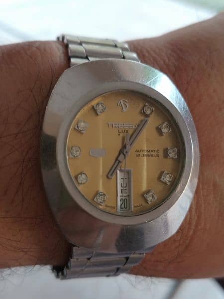 Swiss Original TRESSA LUX 21 Jewels Automatic watch / 03004259170 1