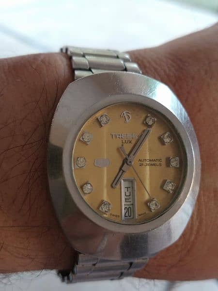 Swiss Original TRESSA LUX 21 Jewels Automatic watch / 03004259170 3