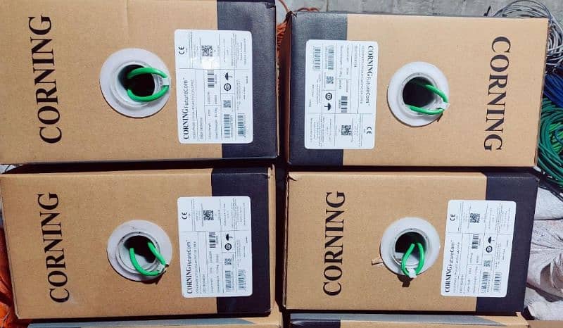 Corning 3M cat6 utp pure copper 0