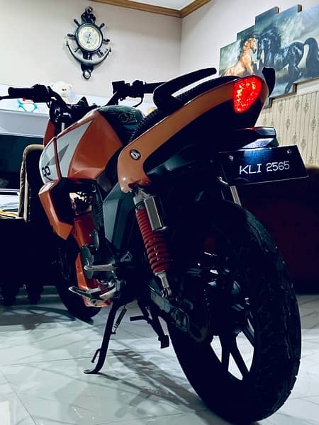 unique tornado 150cc fully modified 2