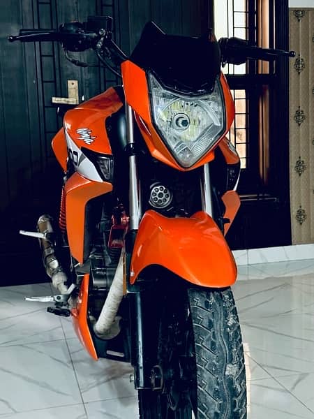 unique tornado 150cc fully modified 6