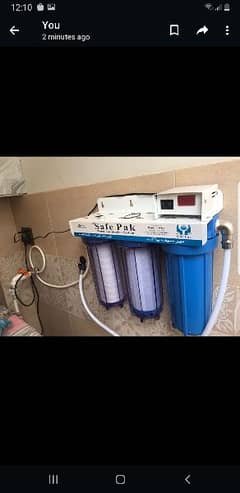 New Safe Pak Triple Stage Water Purification System with Ultra Violet