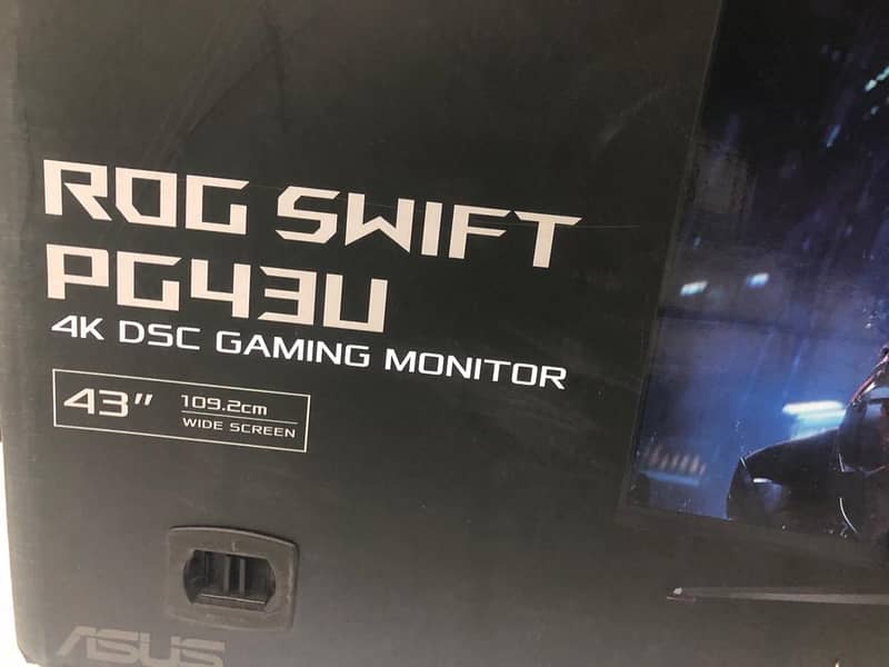 Asus Rog Swift PG43U 4k DSC G-SYNC Compatible Gaming Monitor 4