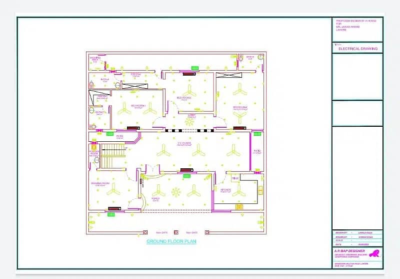 House Map | Home Plan| Front Elevation | Interior Design |Map Designer 8