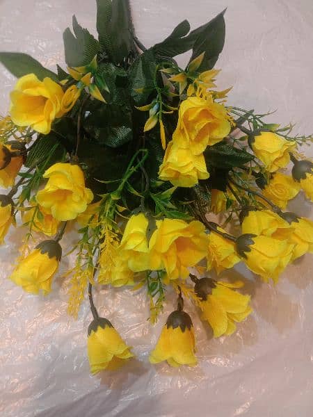 Artificial Flower rose Bunches available wholesale price 6