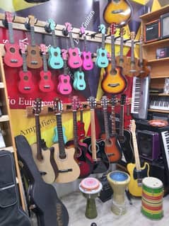 Guitars/ Violins/ Darbuka/ Piano/Ukuleles Keyboard Musical instruments