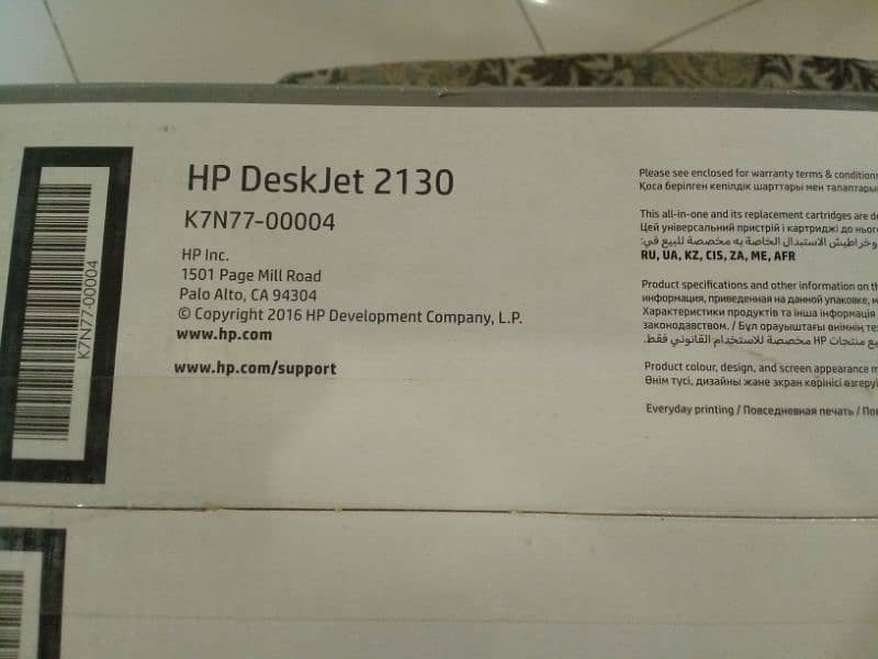 Hp DeskJet 2130 Printer For Sale 2