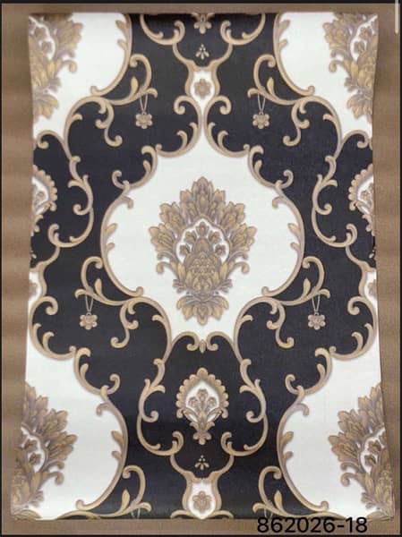 IMPORTED 3D-FLORAL WALLPAPER/Geomtrical/for office and home in Karachi 11