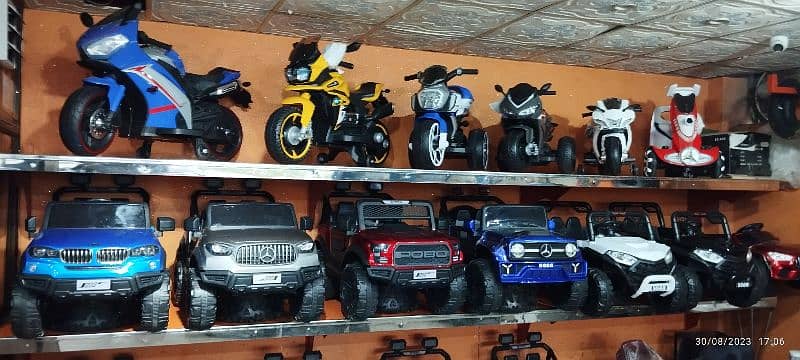 kids car and jeep battery operated imported version available for sell 12