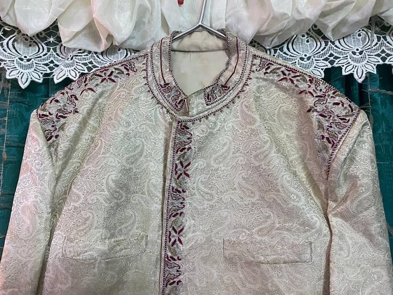 Sherwani groom fromal style XXl size for Sale 1