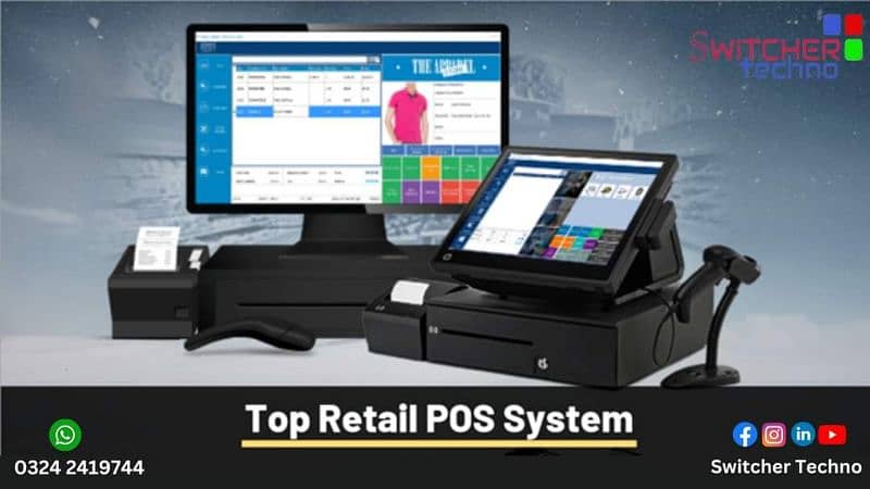 Retail POS Software,Restaurant POS System,Pharmacy Shop Billing System 0
