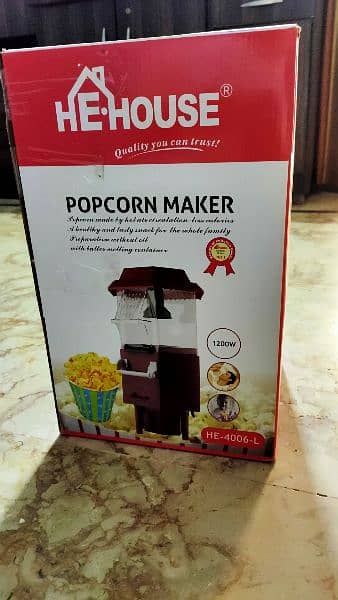 Popcorn Making Machine 0