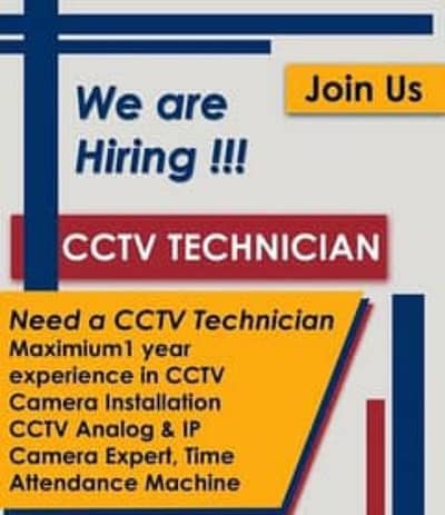 looking cctv technicians