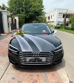 Audi A5 , Mg Hs car rent for wedding