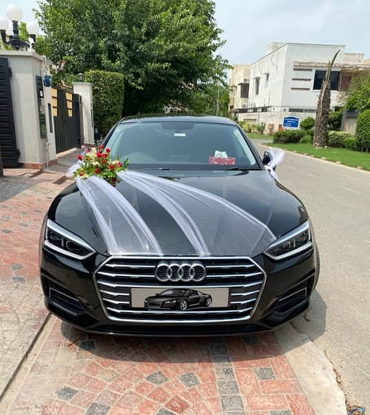 Audi A5 , Mg Hs car rent for wedding 0