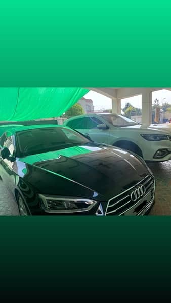 Audi A5 , Mg Hs car rent for wedding 1