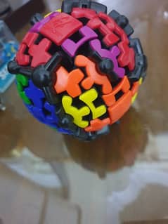 Rubiks Cube Gear Ball Puzzle