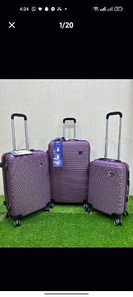 Travel trolley_suitcase_unbreakable travel trolley/_ travel Set 12