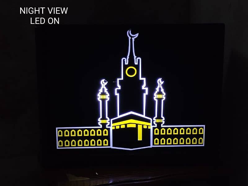 Table Lamp With LED Light (Khana-e- Kaaba) 0