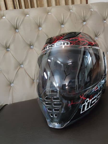 ICON AIRFLITE SKULL 18 HELMET 13