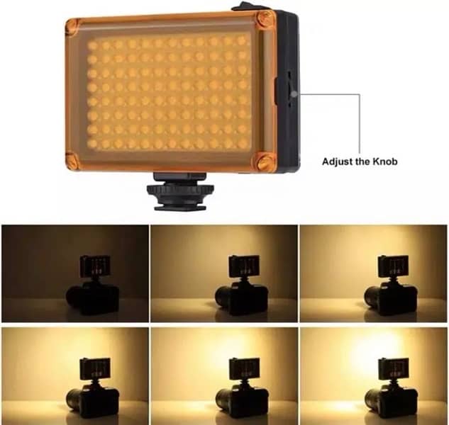 PULUZ Pocket 96 LEDs Professional Photography Video&Photo Studio light 0
