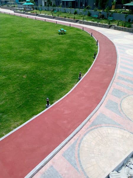 jogging track epdm  floor rubber binder track tennis court etc 2