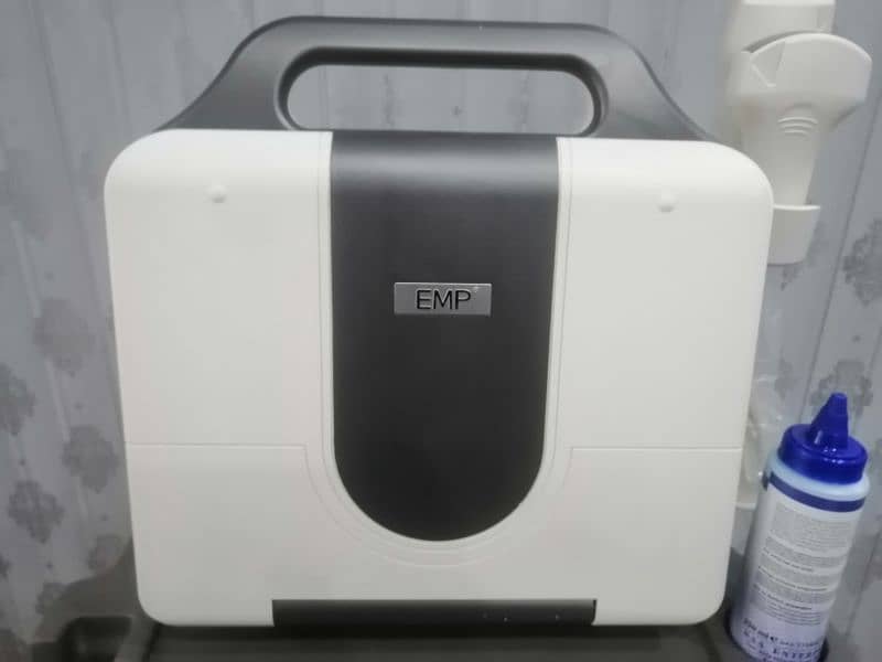 emperor N5 power doppler ultrasound machine with 2 probes and trolley 3