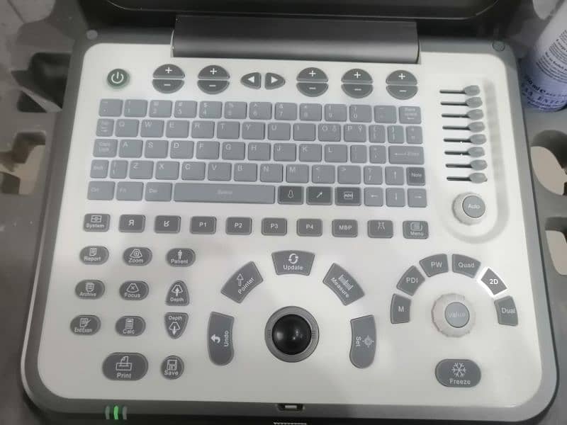 emperor N5 power doppler ultrasound machine with 2 probes and trolley 5