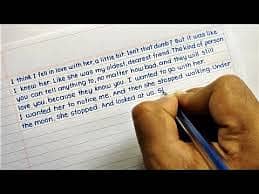 Hand writting work 2