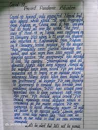 Hand writting work 8