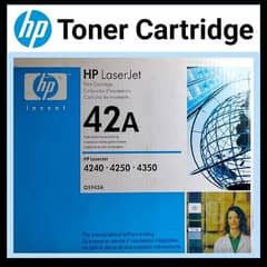 HP LaserJet 42A Toner Cartridge / Printer