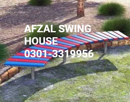 Fiber slide swing/park swing/seesaw jhola garden outdoor/swing jhul 5