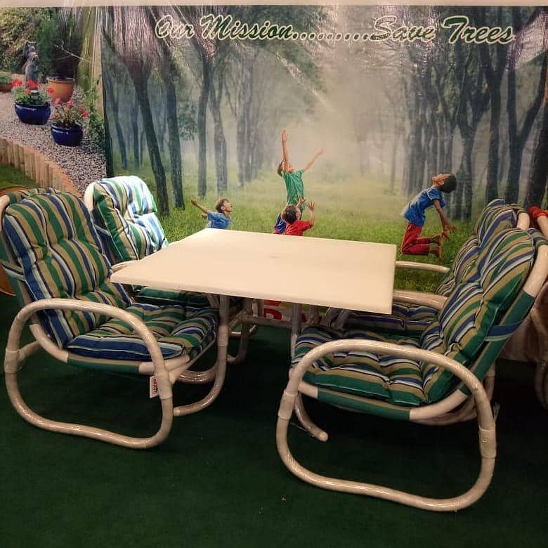 Miami Garden Outdoor Chairs,Patio Chairs, UPVC Furniture, Garden Lawn 3