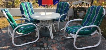 Miami Garden Outdoor Chairs,Patio Chairs, UPVC Furniture, Garden Lawn 12