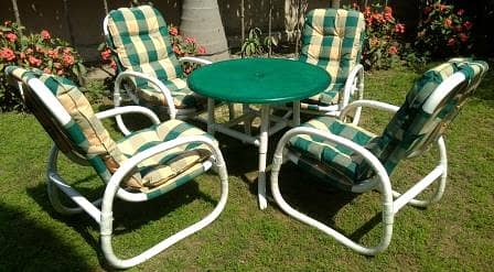 Miami Garden Outdoor Chairs,Patio Chairs, UPVC Furniture, Garden Lawn 16