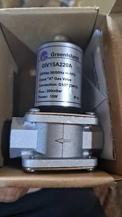 Solenoid  Valve with Coil, 230 VAC, Pmax 200mBar,