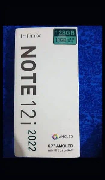 infinix note 12i one month used only 4