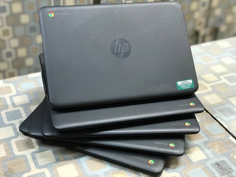 Hp chromebook 11g6 4gb 16gb playstore supported at fattani comp 0