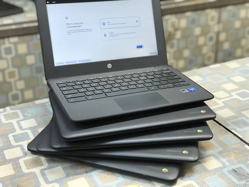 Hp chromebook 11g6 4gb 16gb playstore supported at fattani comp 2