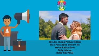 Female Job Picture Editor And Video Editor